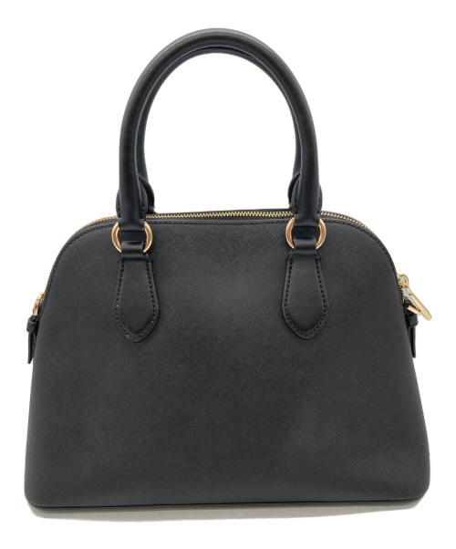 MICHAEL KORS（マイケルコース）MICHAEL KORS (マイケルコース) ヴェロニカ ミディアム サッチェル ブラックの古着・服飾アイテム