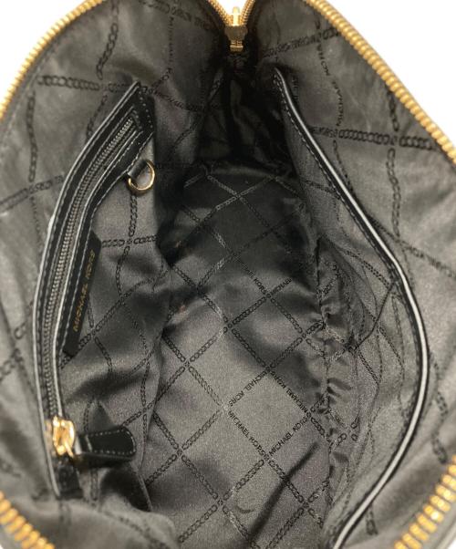 MICHAEL KORS（マイケルコース）MICHAEL KORS (マイケルコース) ヴェロニカ ミディアム サッチェル ブラックの古着・服飾アイテム