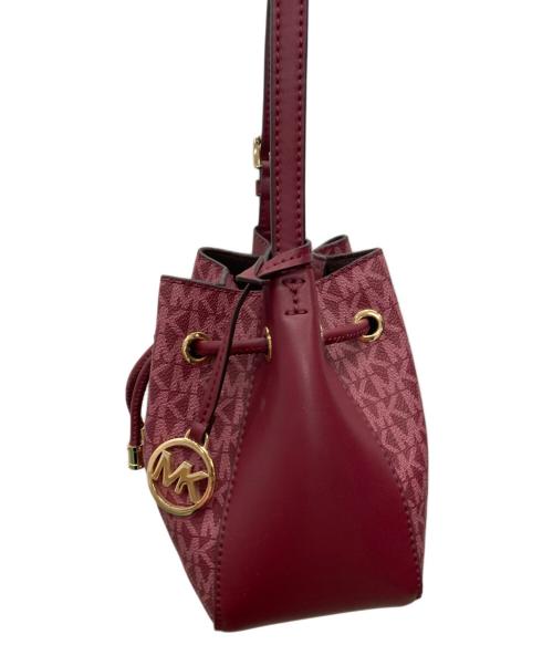 MICHAEL KORS（マイケルコース）MICHAEL KORS (マイケルコース) フェーベ モノグラム スモール バケット クロスボディ ぼるどの古着・服飾アイテム
