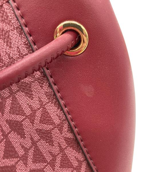 MICHAEL KORS（マイケルコース）MICHAEL KORS (マイケルコース) フェーベ モノグラム スモール バケット クロスボディ ぼるどの古着・服飾アイテム