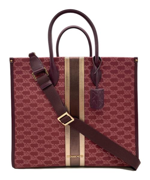 MICHAEL KORS（マイケルコース）MICHAEL KORS (マイケルコース) MIRELLA NS トート ボルドーの古着・服飾アイテム