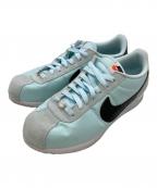 NIKEナイキ）の古着「Women's Cortez Textile」｜スカイブルー×ブラック