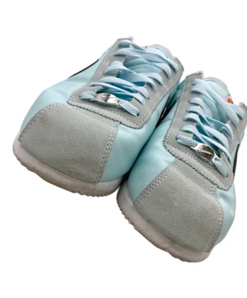 NIKE（ナイキ）NIKE (ナイキ) Women's Cortez Textile スカイブルー×ブラック サイズ:27.0の古着・服飾アイテム