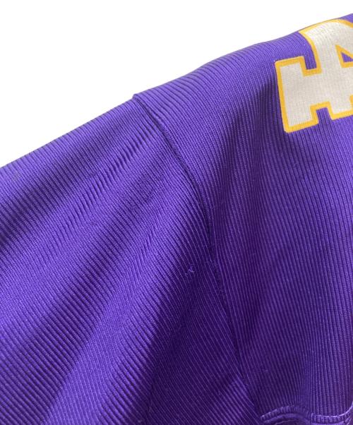 PUMA（プーマ）PUMA (プーマ) フットボールTシャツ パープル サイズ:XLの古着・服飾アイテム