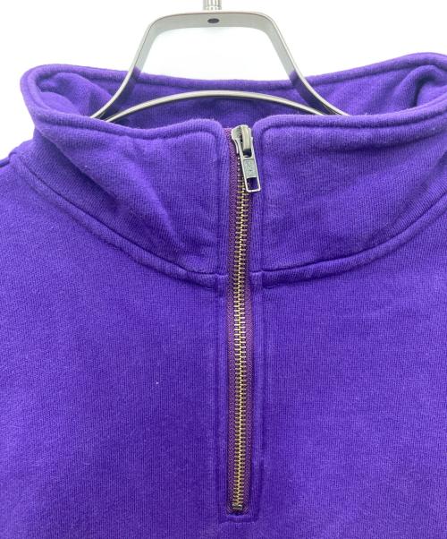 X-LARGE（エクストララージ）X-LARGE (エクストララージ) ハーフジップスウェット パープル サイズ:Ｍの古着・服飾アイテム