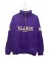 X-LARGE（エクストララージ）の古着「ハーフジップスウェット」｜パープル