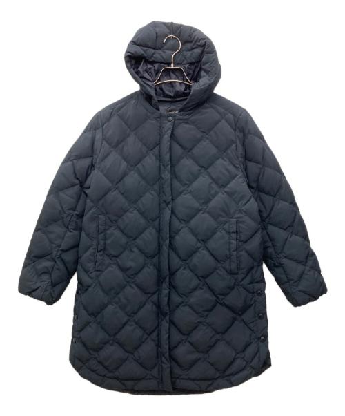 TAION（タイオン）TAION (タイオン) UNFILO (アンフィーロ) 2WAY キルティングダウンコート ブラック サイズ:Lの古着・服飾アイテム