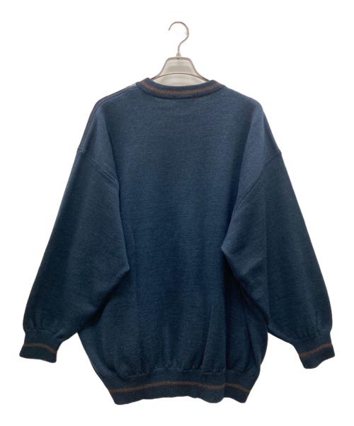 hardy amies sport（ハーディーエイミス スポーツ）hardy amies sport (ハーディーエイミス スポーツ) ニット ネイビー サイズ:3Lの古着・服飾アイテム