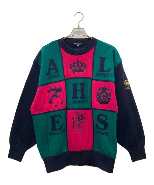 hardy amies sport（ハーディーエイミス スポーツ）HARDY AMIES SPORT (ハーディーエイミス スポーツ) ニット サイズ:3Lの古着・服飾アイテム