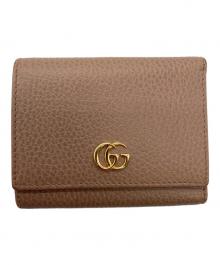 GUCCI（グッチ）の古着「GGマーモント」｜ピンクベージュ