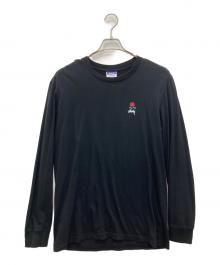 stussy（ステューシー）の古着「長袖カットソー」｜ブラック