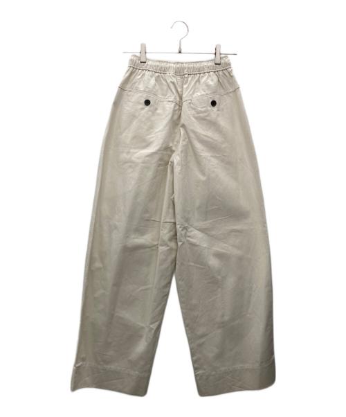 TODAYFUL（トゥデイフル）TODAYFUL (トゥデイフル) イージーパンツ アイボリー サイズ:W36 未使用品の古着・服飾アイテム