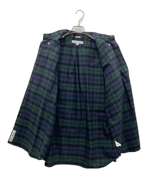 INDIVIDUALIZED SHIRTS（インディビジュアライズドシャツ）INDIVIDUALIZED SHIRTS (インディビジュアライズドシャツ) 長袖シャツ グリーン サイズ:16 1/2の古着・服飾アイテム
