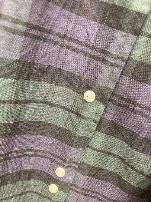 INDIVIDUALIZED SHIRTS（インディビジュアライズドシャツ）INDIVIDUALIZED SHIRTS (インディビジュアライズドシャツ) 長袖シャツ グリーン サイズ:16 1/2の古着・服飾アイテム