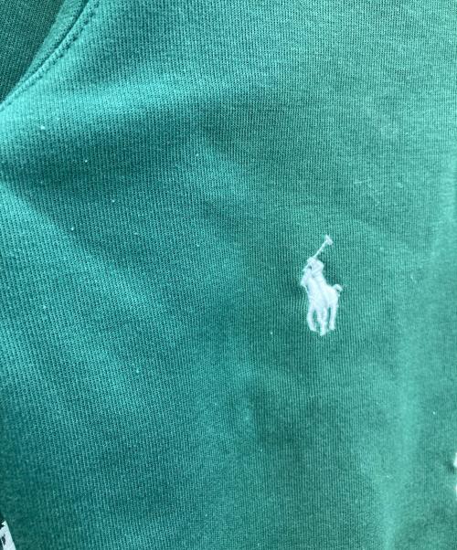 POLO RALPH LAUREN（ポロ・ラルフローレン）POLO RALPH LAUREN (ポロ・ラルフローレン) クルーネックスウェット グリーン サイズ:SPの古着・服飾アイテム
