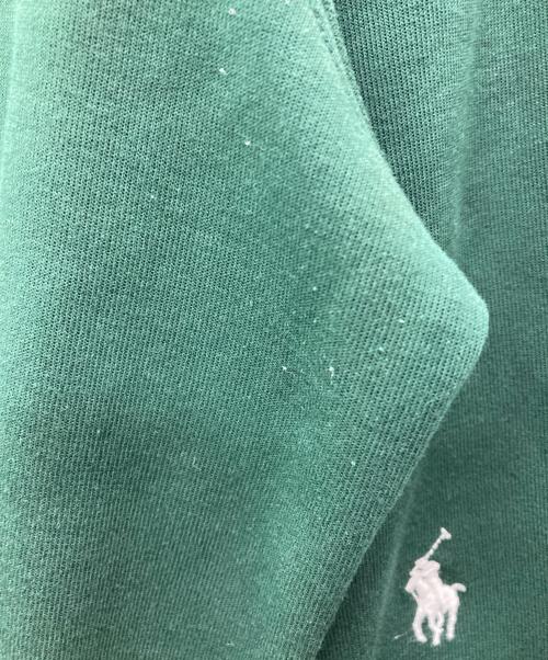 POLO RALPH LAUREN（ポロ・ラルフローレン）POLO RALPH LAUREN (ポロ・ラルフローレン) クルーネックスウェット グリーン サイズ:SPの古着・服飾アイテム