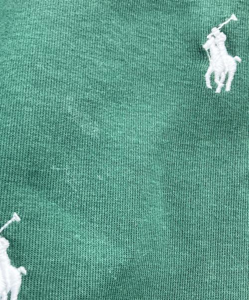 POLO RALPH LAUREN（ポロ・ラルフローレン）POLO RALPH LAUREN (ポロ・ラルフローレン) クルーネックスウェット グリーン サイズ:SPの古着・服飾アイテム