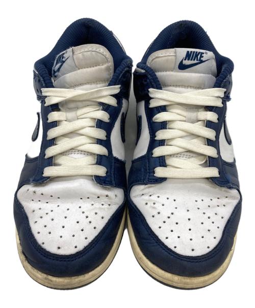 NIKE（ナイキ）NIKE (ナイキ) Dunk Low PRM ホワイト×ネイビー サイズ:25.0の古着・服飾アイテム