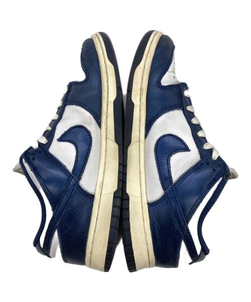 NIKE（ナイキ）NIKE (ナイキ) Dunk Low PRM ホワイト×ネイビー サイズ:25.0の古着・服飾アイテム