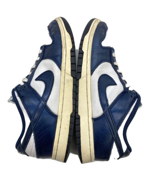 NIKE（ナイキ）NIKE (ナイキ) Dunk Low PRM ホワイト×ネイビー サイズ:25.0の古着・服飾アイテム