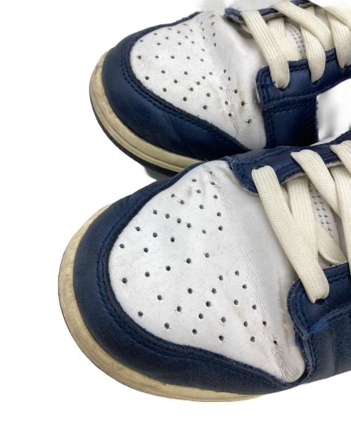 NIKE（ナイキ）NIKE (ナイキ) Dunk Low PRM ホワイト×ネイビー サイズ:25.0の古着・服飾アイテム