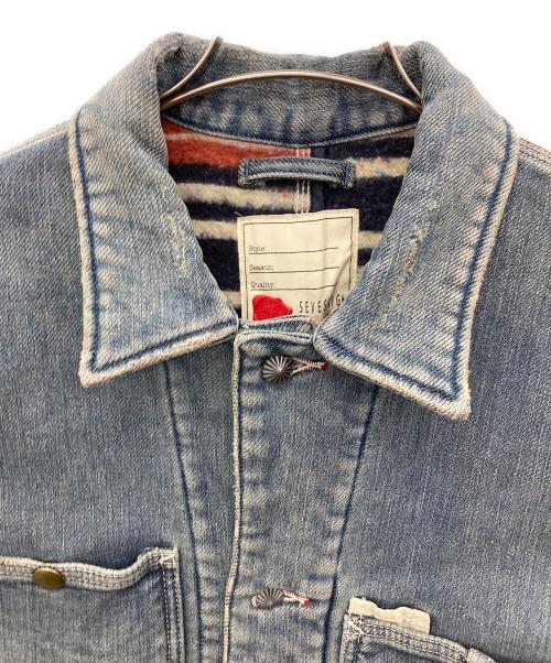 SEVESKIG（セヴシグ）SEVESKIG (セヴシグ) カバーオール サイズ:Mの古着・服飾アイテム
