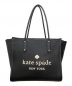 Kate Spadeケイトスペード）の古着「エラ ペブル レザー トートバッグ」｜ブラック