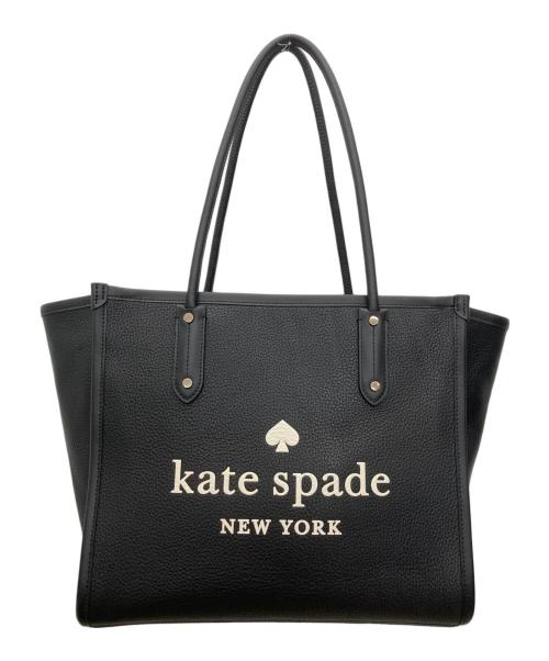 Kate Spade（ケイトスペード）Kate Spade (ケイトスペード) エラ ペブル レザー トートバッグ ブラックの古着・服飾アイテム