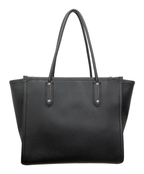 Kate Spade（ケイトスペード）Kate Spade (ケイトスペード) エラ ペブル レザー トートバッグ ブラックの古着・服飾アイテム