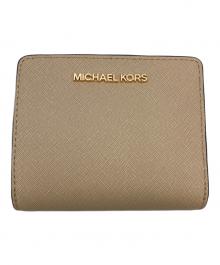 MICHAEL KORS（マイケルコース）の古着「2つ折り財布」｜ベージュ