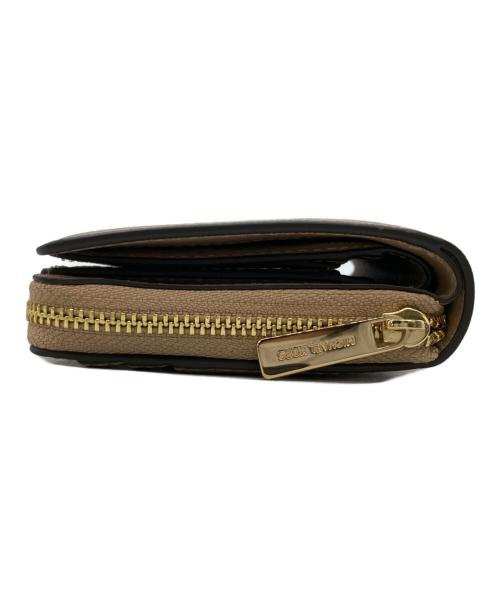 MICHAEL KORS（マイケルコース）MICHAEL KORS (マイケルコース) 2つ折り財布 ベージュの古着・服飾アイテム