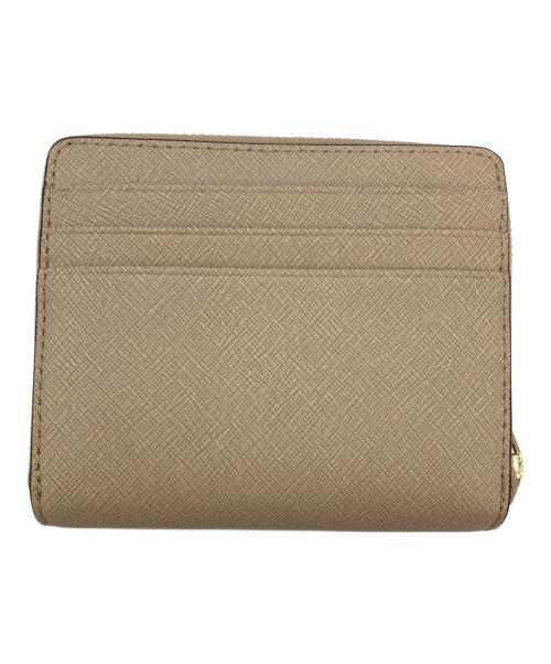 MICHAEL KORS（マイケルコース）MICHAEL KORS (マイケルコース) 2つ折り財布 ベージュの古着・服飾アイテム