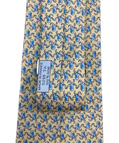 HERMES（エルメス）HERMES (エルメス) ネクタイ 黄緑 サイズ:不明の古着・服飾アイテム