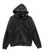 LEVI'Sリーバイス）の古着「HAYES BOXY フルジップ スウェットシャツ」｜ブラック