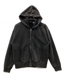 LEVI'S（リーバイス）の古着「HAYES BOXY フルジップ スウェットシャツ」｜ブラック