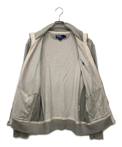 POLO RALPH LAUREN（ポロ・ラルフローレン）POLO RALPH LAUREN (ポロ・ラルフローレン) ジップパーカー グレー サイズ:Lの古着・服飾アイテム