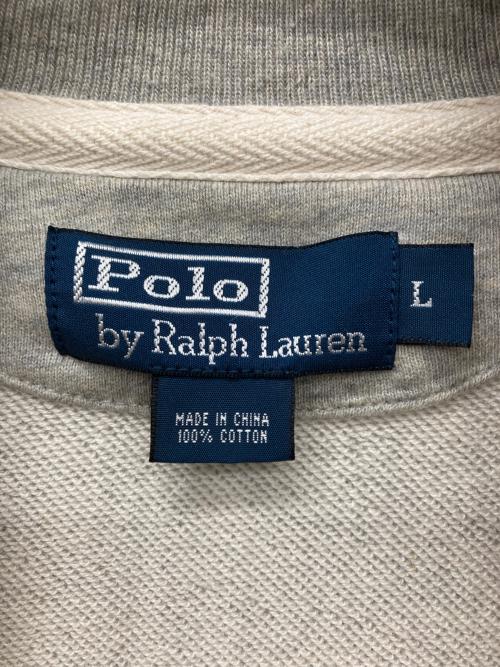 POLO RALPH LAUREN（ポロ・ラルフローレン）POLO RALPH LAUREN (ポロ・ラルフローレン) ジップパーカー グレー サイズ:Lの古着・服飾アイテム