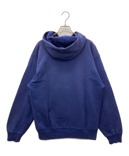 Champion（チャンピオン）Champion (チャンピオン) ロゴフーディパーカー インディゴ サイズ:Ｌの古着・服飾アイテム