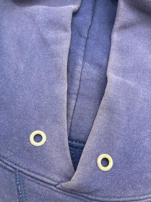 Champion（チャンピオン）Champion (チャンピオン) ロゴフーディパーカー インディゴ サイズ:Ｌの古着・服飾アイテム