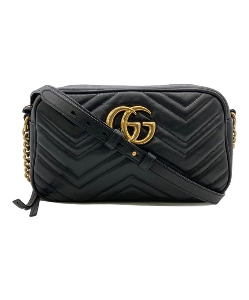 GUCCI（グッチ）GUCCI (グッチ) GGマーモント ブラックの古着・服飾アイテム