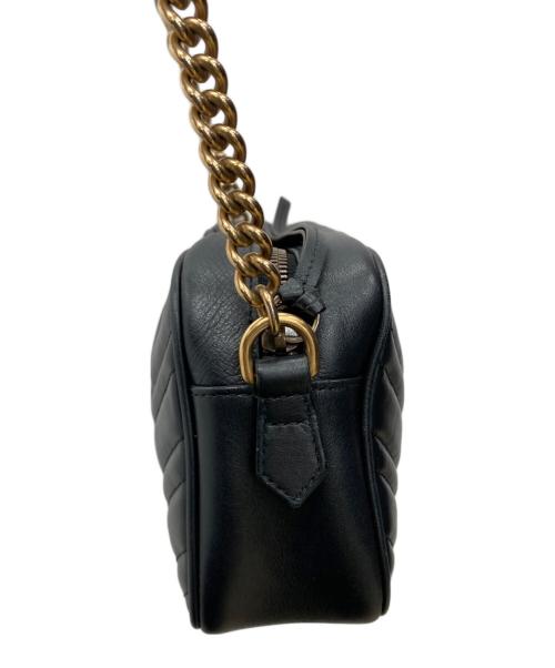 GUCCI（グッチ）GUCCI (グッチ) GGマーモント ブラックの古着・服飾アイテム