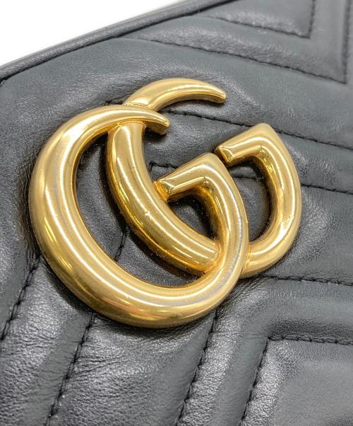 GUCCI（グッチ）GUCCI (グッチ) GGマーモント ブラックの古着・服飾アイテム