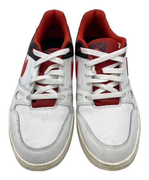 NIKE（ナイキ）NIKE (ナイキ) Full Force Low ホワイト×レッド サイズ:26.0の古着・服飾アイテム