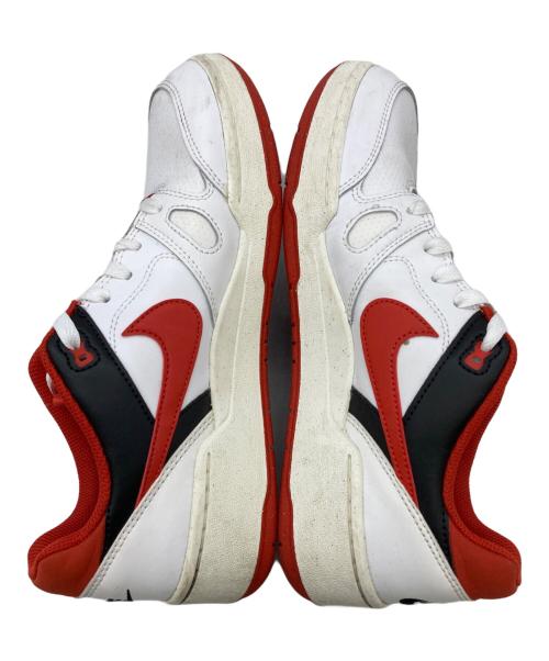 NIKE（ナイキ）NIKE (ナイキ) Full Force Low ホワイト×レッド サイズ:26.0の古着・服飾アイテム