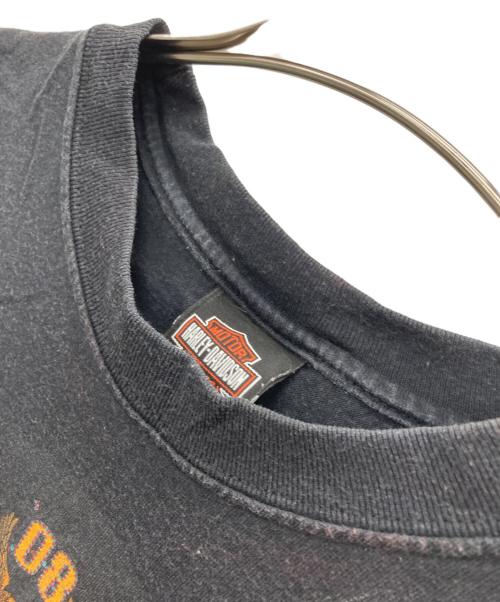 HARLEY-DAVIDSON（ハーレーダビッドソン）HARLEY-DAVIDSON (ハーレーダビッドソン) ノースリーブカットソー ブラック サイズ:Lの古着・服飾アイテム