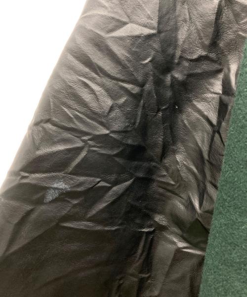 TEJAS MANUFACTURING（テジャス）TEJAS MANUFACTURING (テジャス) 切替スタジャン グリーン×ブラック サイズ:2XLの古着・服飾アイテム