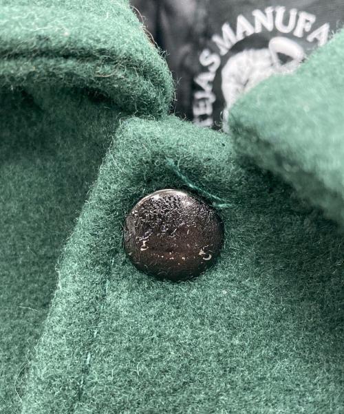 TEJAS MANUFACTURING（テジャス）TEJAS MANUFACTURING (テジャス) 切替スタジャン グリーン×ブラック サイズ:2XLの古着・服飾アイテム