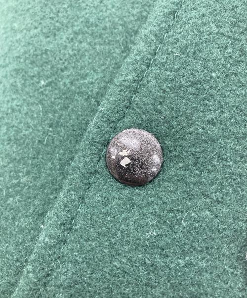 TEJAS MANUFACTURING（テジャス）TEJAS MANUFACTURING (テジャス) 切替スタジャン グリーン×ブラック サイズ:2XLの古着・服飾アイテム