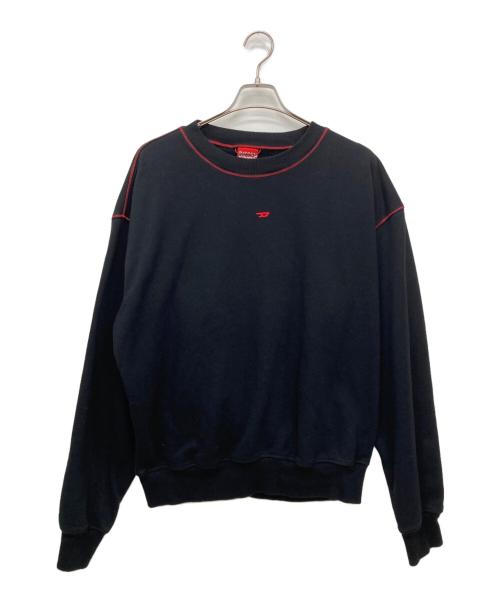 DIESEL SPORT（ディーゼルスポーツ）DIESEL SPORT (ディーゼルスポーツ) スウェット ブラック サイズ:Ｍの古着・服飾アイテム