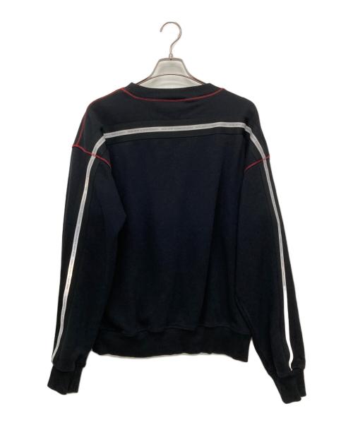 DIESEL SPORT（ディーゼルスポーツ）DIESEL SPORT (ディーゼルスポーツ) スウェット ブラック サイズ:Ｍの古着・服飾アイテム